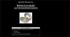 Desktop Screenshot of monishamelwani.com